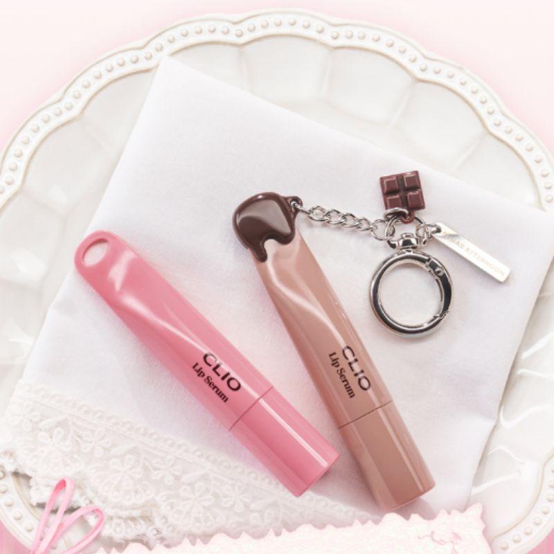 Clio Glaze Lip Serum Set 8g Glossy Hydrating Lip Serum Korean High Shine Plumping Lip Tint Set