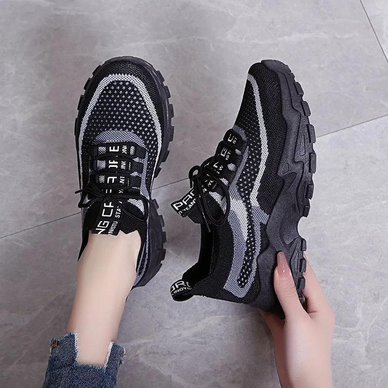 2025 Spring/Summer Women's Trendy Dad Shoes - Casual & Sporty for Students