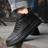 Herrenschuhe aus echtem Leder, Freizeitschuhe mit mittlerer Spitze, handgefertigt, nähen, Herrenmode, flache Schuhe, Herren-Turnschuhe, Mokassins, Luxusmarke, Bootsschuhe