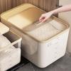 2025 Sealed Ins-Style Rice Storage Bucket: Insect & Moisture-Proof, Ideal for Home Use with Rice, Grains, and Flour
