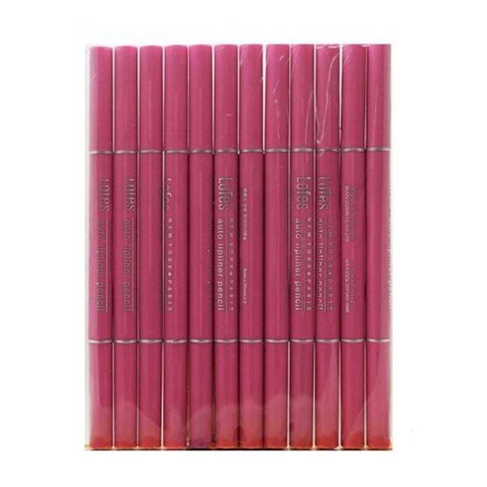 Lofes Lip Liner Lip Pencil 12-pack Berry Pink Lipstick Lipstick Recommendation Lip Pencil Lip Liner Lip Liner Recommendation [WFJ9GCB_251103]