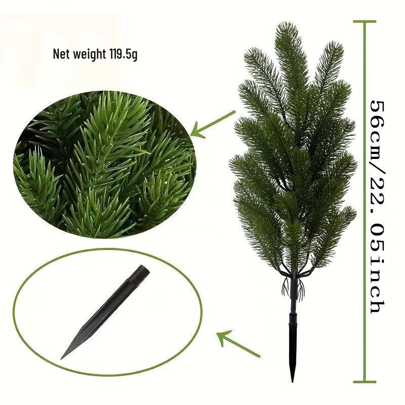 Искусственная зеленая сосновая трава (Кипарисовик) для DIY Рождественских украшений