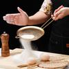 201/304 Golden Stainless Steel Strainer Soybean Milk Fruit Juice Colander With Hooks Fine Mesh Flour Sifter Home Kitchen Gadget