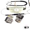 EWR50 Kit di Riparazione Alzacristallo in Metallo Porta Anteriore Sinistra per VW Golf MK4 Jetta Bora A4 1J 4/5 Porte 1JM898461