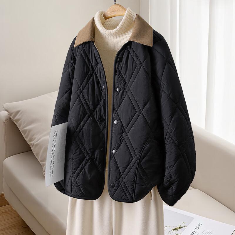 

Женская зимняя куртка с длинными рукавами и утеплителем L