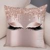 Home Decor Sexy Women Eyelash Pillow Cover Sofa Car Cartoon Eyes Print Cushion Cover Pillow Cover Funda De Almohada