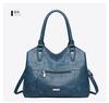 Single Shoulder Mom Girl Large Capacity Soft Leather Casual Bag Trendy Crossbody Handbag
