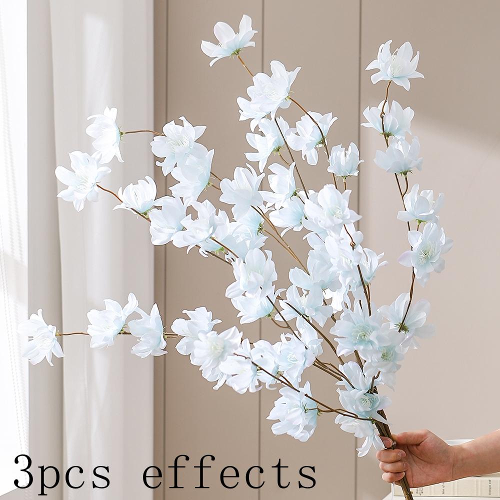 1Pcs Artificial Flowers Bouquet 110CM Long Fake Flower For Home Decor Party Supplies Garden Wedding Decoration Vase Accessories