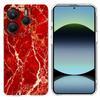 For Xiaomi Redmi Note 14 4G (164.84mm) Case Marble Pattern Printing Soft TPU Phone Cover