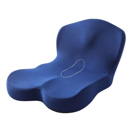 L-Shaped Seat Cushion Memory Foam Cushion with Back Support Sciatica Relief Seat Cushion for Office Chair Car Seat Wheelchair Long Hours Sitting