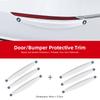 CXVA5 Anti Collision Car Bumper Guard Strip Car Stickers For BMW F30 F10 E90 F20 E46 E60 E70 E39 E36 Car Door Edge Guards Trim Molding