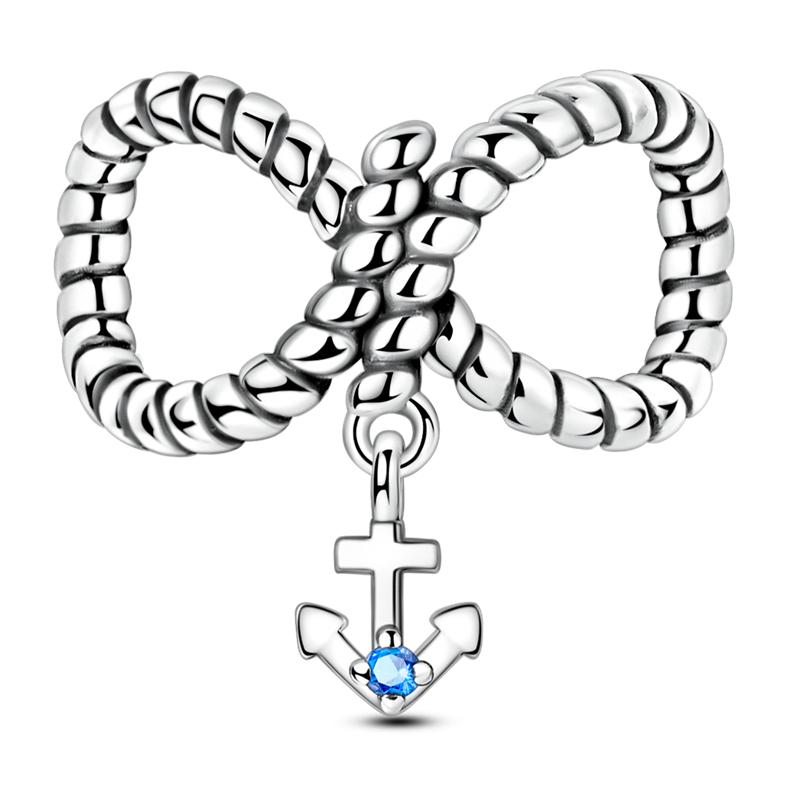 

Jewelry Copper Colorful Charms Bead Sparkling Inlaid Zirconium Pendants Fit Original Bracelets Fashion