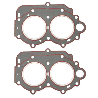 2Pcs Outboard Engine Cylinder Head Gasket Plastic 63V?11181?A1 for 2 Stroke 15 HP Boat