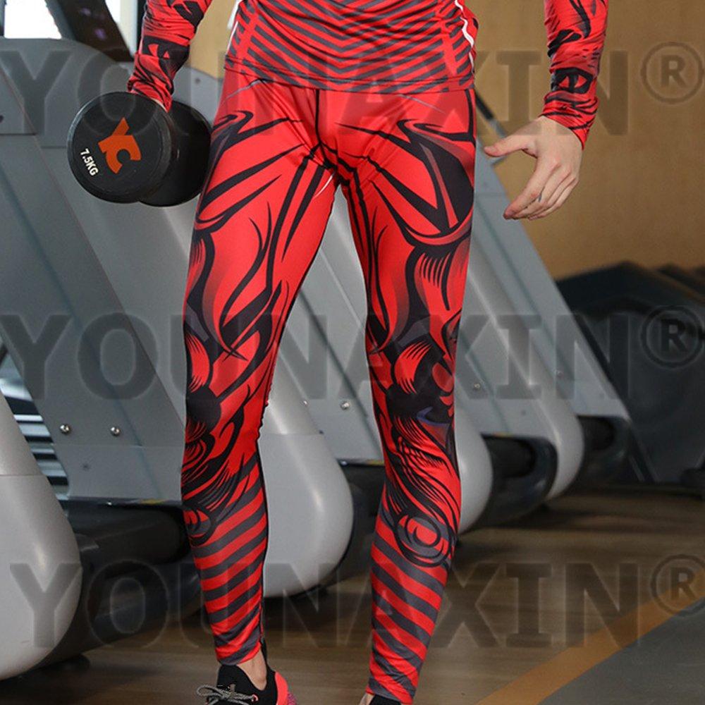 Pantaloni Sportivi Taglia Grande da Uomo Ragazzo Corsa Basket Aderenti Abbigliamento Sportivo Fitness Allenamento Palestra Yoga Pantaloni S M L XL 2XL 3XL 4XL
