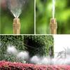 Brass Garden Misting Nozzle Adjustable Water Sprinkler Head for Greenhouse, Plant Wall, Cooling, Irrigation System