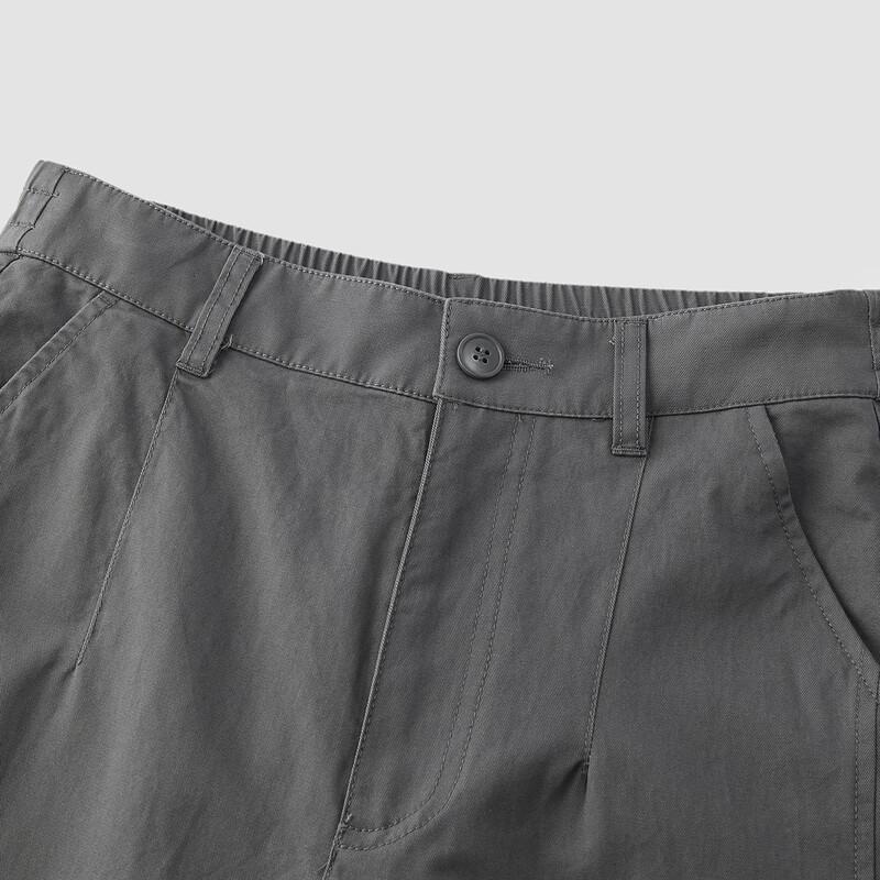 Semir Women's Brushed Split Curved-Leg Loose Pants