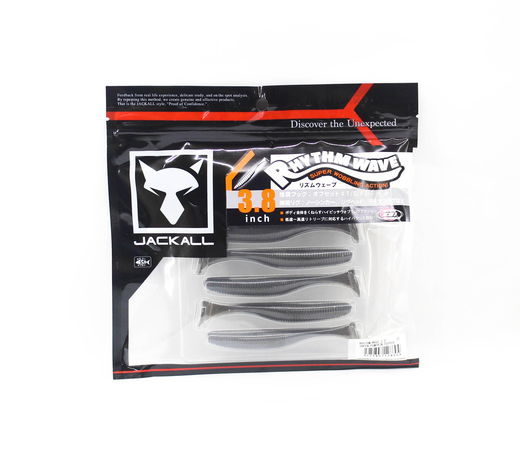 

Jackall Soft Lure Rhythm Wave 3,8 дюйма Green Pumpkin Pepper (8604)