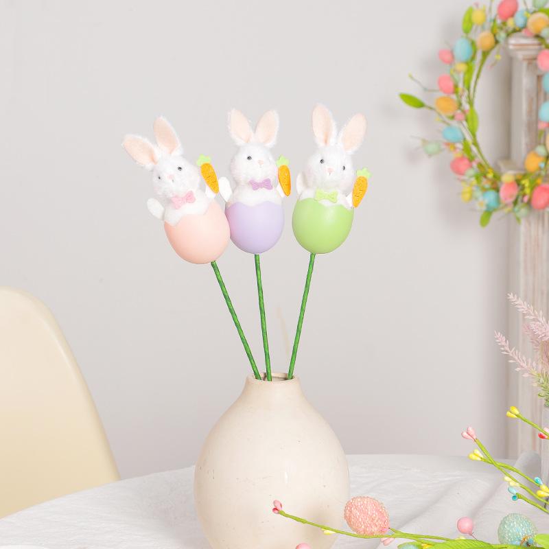 Paasversieringen, Schattige Konijntjes, Paashaas Uitsparingen, DIY Paaseieren, Party Boeket Accessoires
