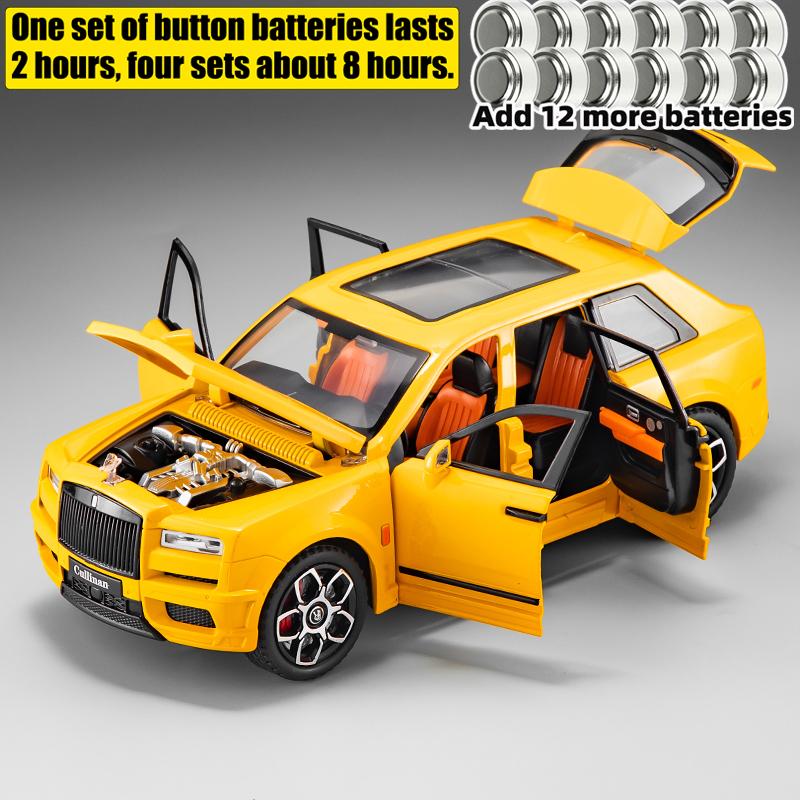 1:20 Rolls Royce Cullinan Ultra Luxusní Plnohodnotný SUV Domácí Dekorace & Sběratelské Předměty Hobby Displej Ozdoby Sváteční Dárek