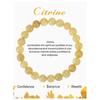 8mm Amethyst & Agate Elastic Beaded Bracelet - Natural Stone Jewelry