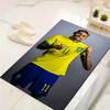1pc Football Player Victory Rug, Office Carpet Indoor Outdoor Entrance Doormat, Non-Slip Soft And Comfortable, Living Room. DT707068
