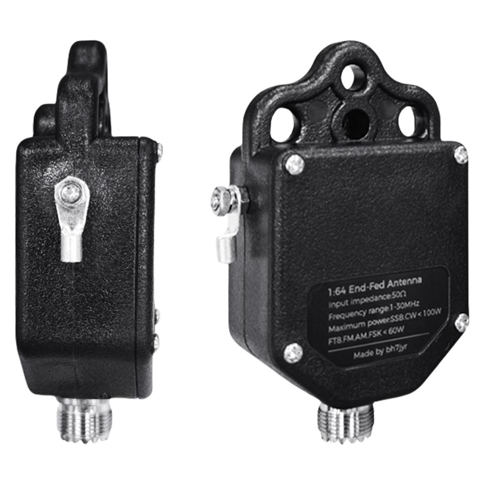 Outdoor Portable 1:64 Balun End Fed Antenna 4-Band 8-Band 1MHz To 30MHz Half-Wave Radio Antennas 100W Power HF End Fed Antenna