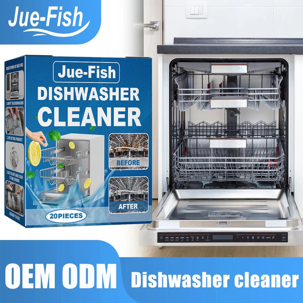 Dishwasher Cleaning Tablets Descaling Grease Remover Detergent For Dishwasher Washing Machine Home Kitchen Daily Care Supplies
