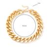 Unisex Thick Link Chain Short Necklace Hip Hop Party Club Statement Jewelry Gift