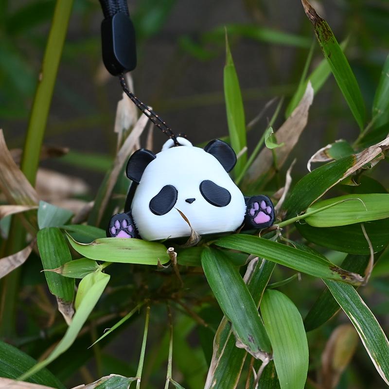 Creative Panda Ornament: Resin Flower Pot & Fish Tank Décor