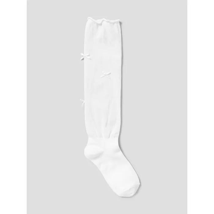 [8 Seconds] Loose Ribbon Socks White (3562KTAMD1)