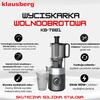 Langsamdrehende Saftpresse 180W für Obst und Gemüse COLD PRESS KLAUSBERG KB-7881