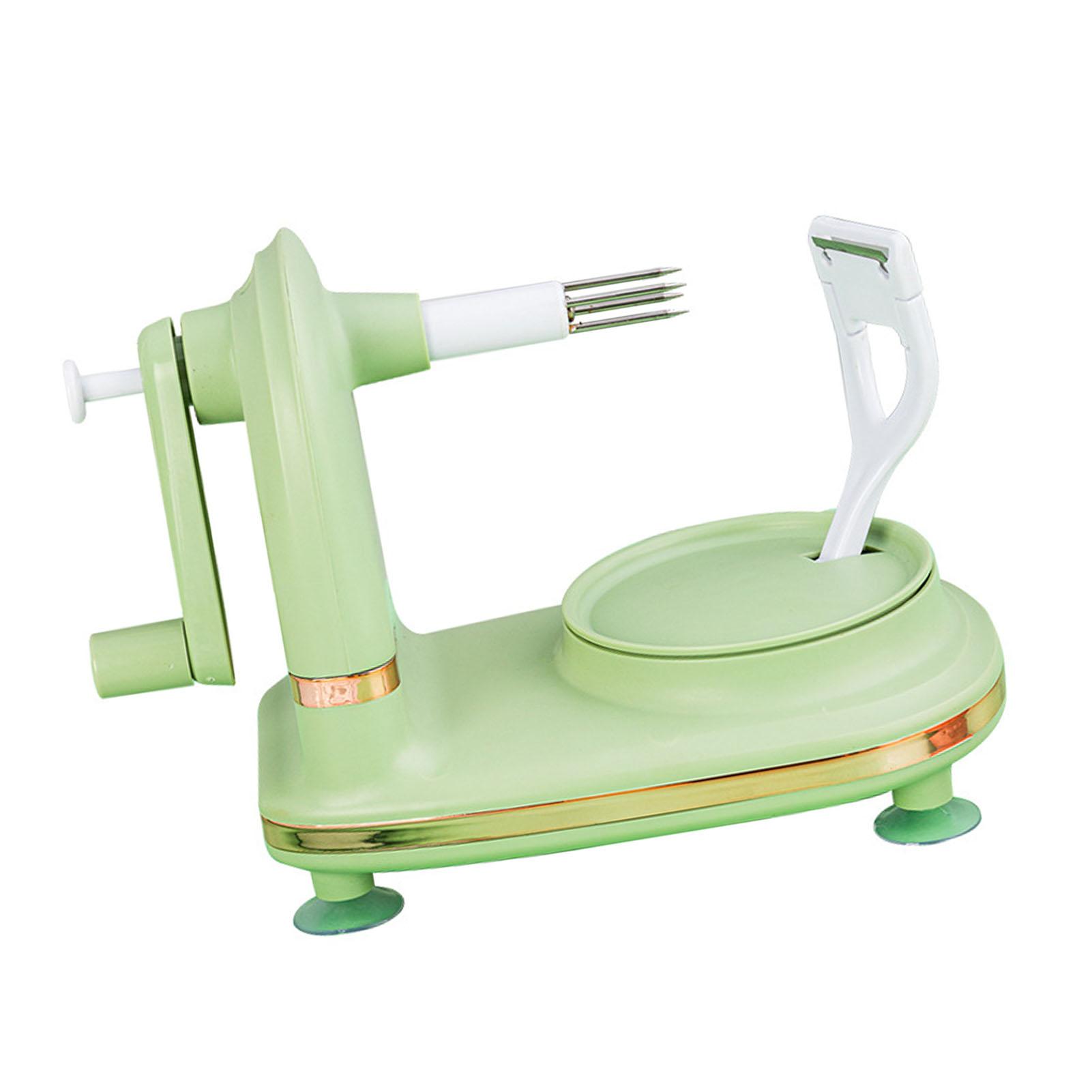 

Peeler Stainless Steel Manual Rotating Peeler Kitchen Gadget with 2 Replacement Cutter Heads for Pear Citrus Fruit