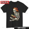 Halloween Skeleton Gamer Video Gaming Boys Men Kids Tees T-Shirt Tshirts Classic Cool Urban Tops Rap Vintage Back To School