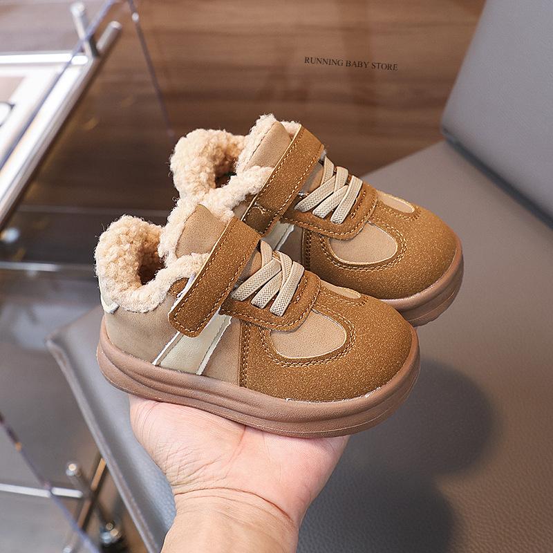 

Высококачественные детские кроссовки замшевые повседневные туфли зимние новые холодостойкие детские мальчиковые сноубутсы 31 жёлтый