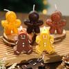 Christmas Decorations, Gingerbread Man Scented Candles, Creative Shaped Souvenirs, Tabletop Ornaments, Scented Wax