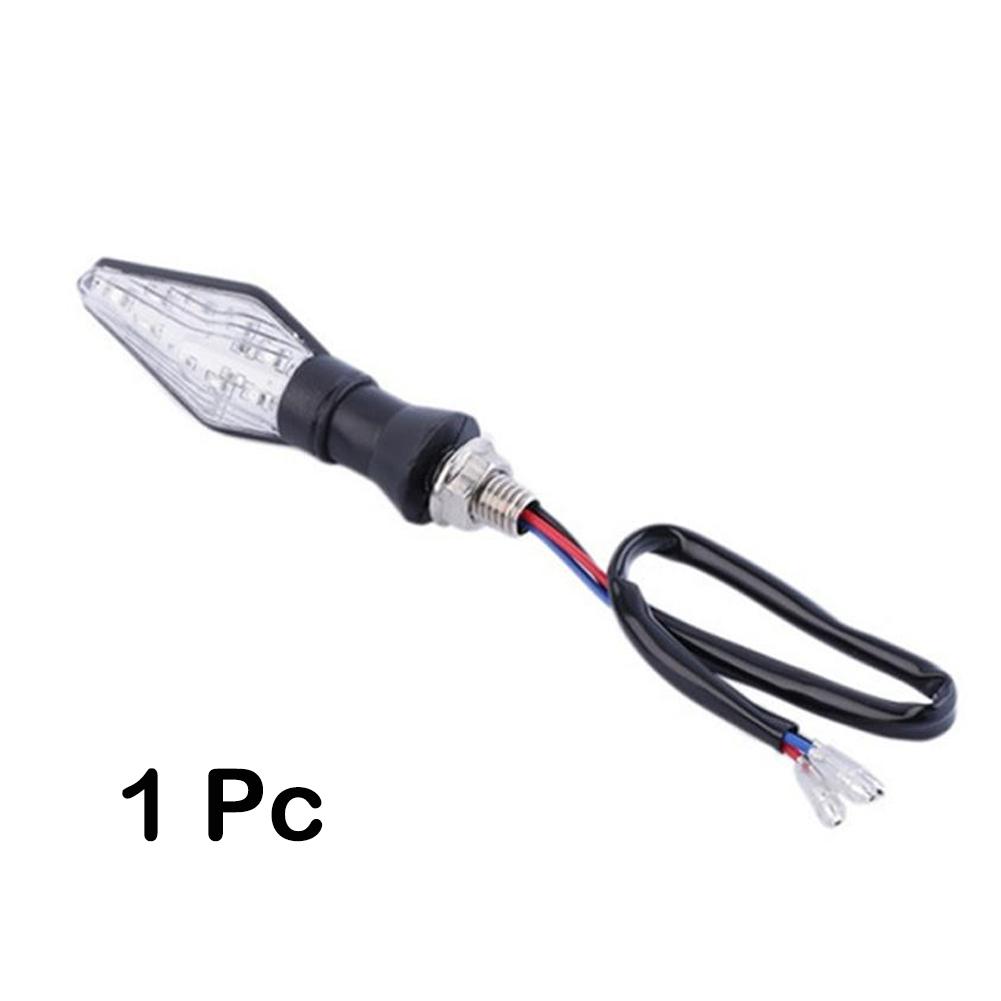 FEIJIEAST Универсальный 12 светодиодов Янтарный + синий двухцветный указатель поворота для мотоцикла Мигалка 1 Pc