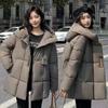 Middle-Aged Mother Cotton-Padded Coat Female  Winter Down Jacket Women Parkas Windbreaker Outwear Hooded Overwear Lady