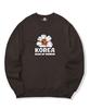 TRIPSHION Mugunghwa Logo Crew Neck - Brown
