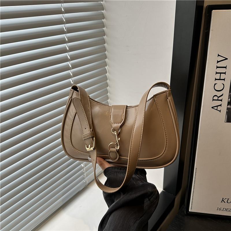 Niche Design Simple Women's Bag Summer New Fashion Underarm Bag Texture Shoulder Bag