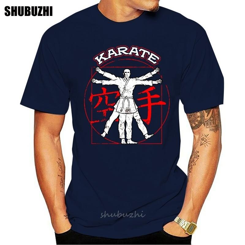 Fashion Hot sale Japanese Shotokan Kyokushin Karate TShirt tee shirt fashion tshirt men cotton brand teeshirt S