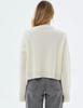 Winter Round Neck Pullover Loose Solid Color Long Sleeved Sweater For Women