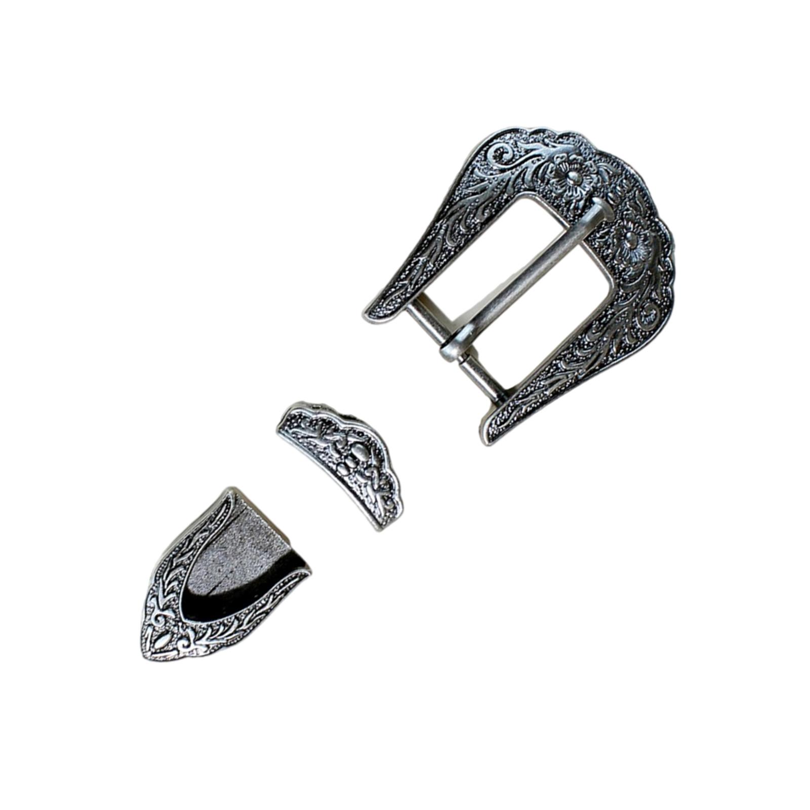 

Engraved Pattern Belt Buckles Durability Belt Buckles Western Belt Buckles for Men and Women C