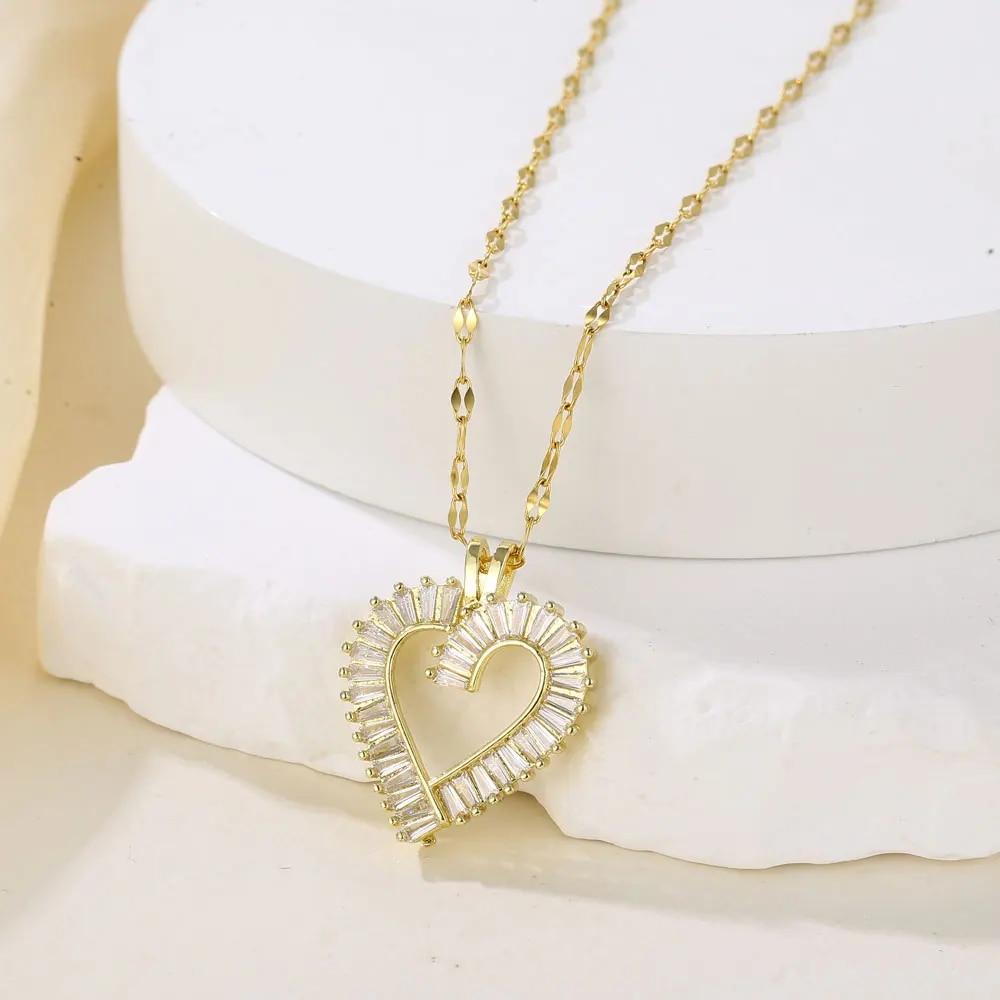 Double-layer Rotatable Sunflower Necklaces For Women Chain Choker Stainless Steel Jewelry Accessories Free Shipping Items