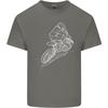 Motocross Rider Drawing Dirt Bike MotoX Unisexs Light Cotton TShirt