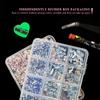 12Grid Resin Flat Bottom Rhinestones Crystal Diamonds For Nail Art Irregular Shape DIY Manicure Decors Accessories