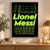 Kit Pittura Diamante Lionel Messi 5D Trapano Completo Fai da Te Mosaico di Diamanti Arte Murale Decorazione per la Casa