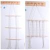 Cotton Rope Woven Tapestry Wall Mounted Wall Hanging Pendant Craft Storage Rack  Home