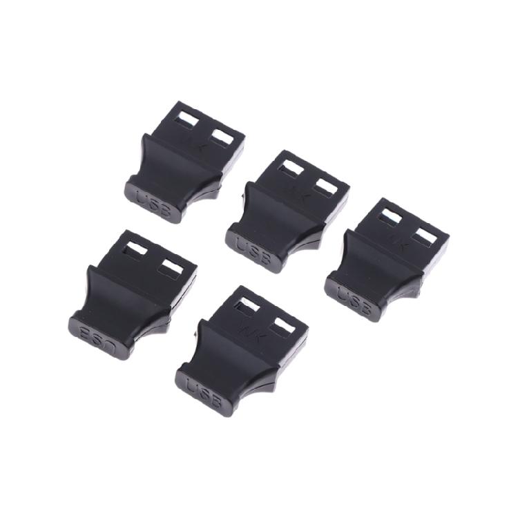 

Practical USB Connection Port Covers For Computer Laptop Plastic Protective Cap for Electronic Equipment