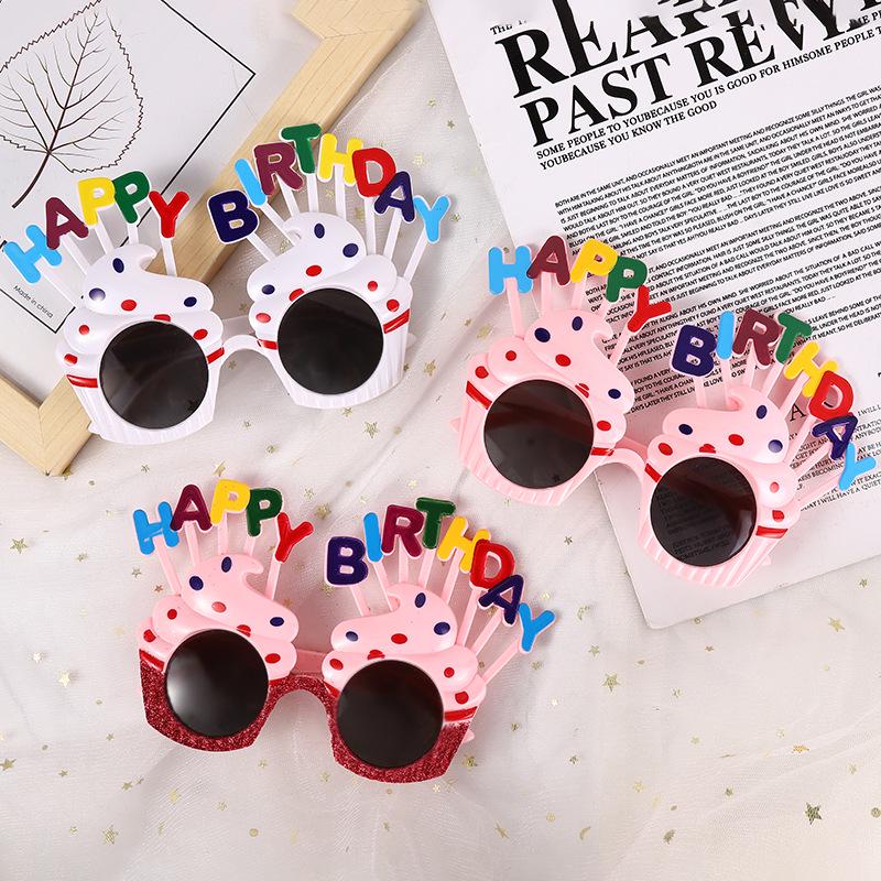 Funny Birthday Party Sunglasses for Creative Photos and Decor