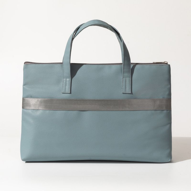 

Женская офисная сумка для ноутбука из искусственной кожи, водонепроницаемая горизонтальная мужская деловая сумка, офисный портфель синий